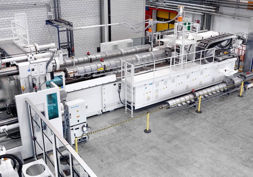 KraussMaffei Injection Moulding Machines for piping systems